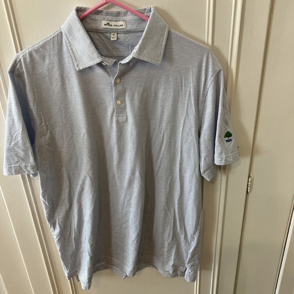Peter Millar Polo M Pima Cotton Silk & Spandex